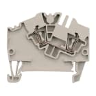 Weidmüller - Borne, Raccordement à ressort, Beige, 2.5 mm², 24 A, 800 V, 1 étage , 2C
