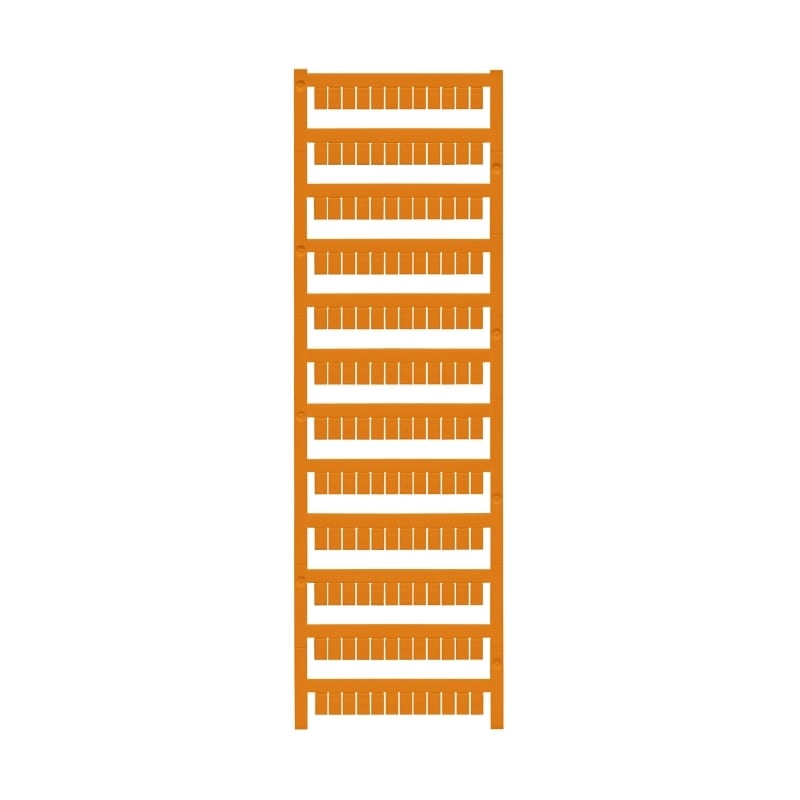 Weidmüller - WS 8/5 MC NE OR - Repérage de fils Repérage de blocs de jonction, Orange, Pas en