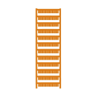 Weidmüller - WS 8/5 MC NE OR - Repérage de fils Repérage de blocs de jonction, Orange, Pas en