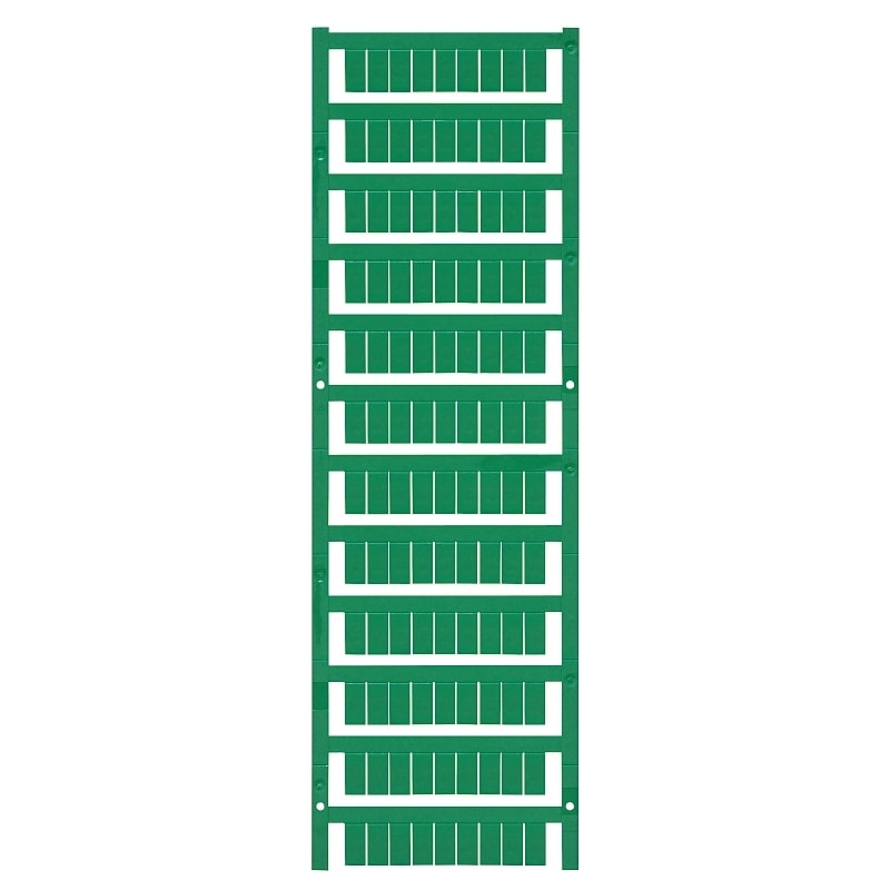 Weidmüller - WS 12/6.5 MC NE GN - Repérage de fils Repérage de blocs de jonction, vert, Pas e