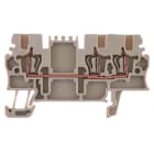 Weidmüller - Borne, Raccordement à ressort, Beige, 1.5 mm², 17.5 A, 500 V, 1 étage, 3C
