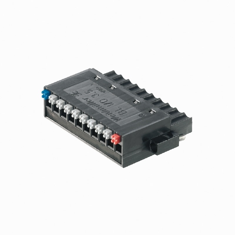 Weidmüller - BL-I/O 3.50/10F SN BK BX - Connecteurs pour CI pas < 5mm