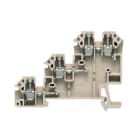 Weidmüller - Borne capteur-actionneur,Vissé, Beige , 2.5 mm², 24 A, 250 V, 4 connexions