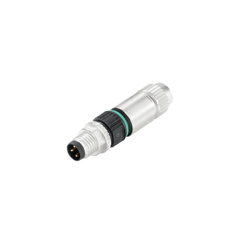 Weidmüller - Connecteur attachable, M8, Mâle, droit