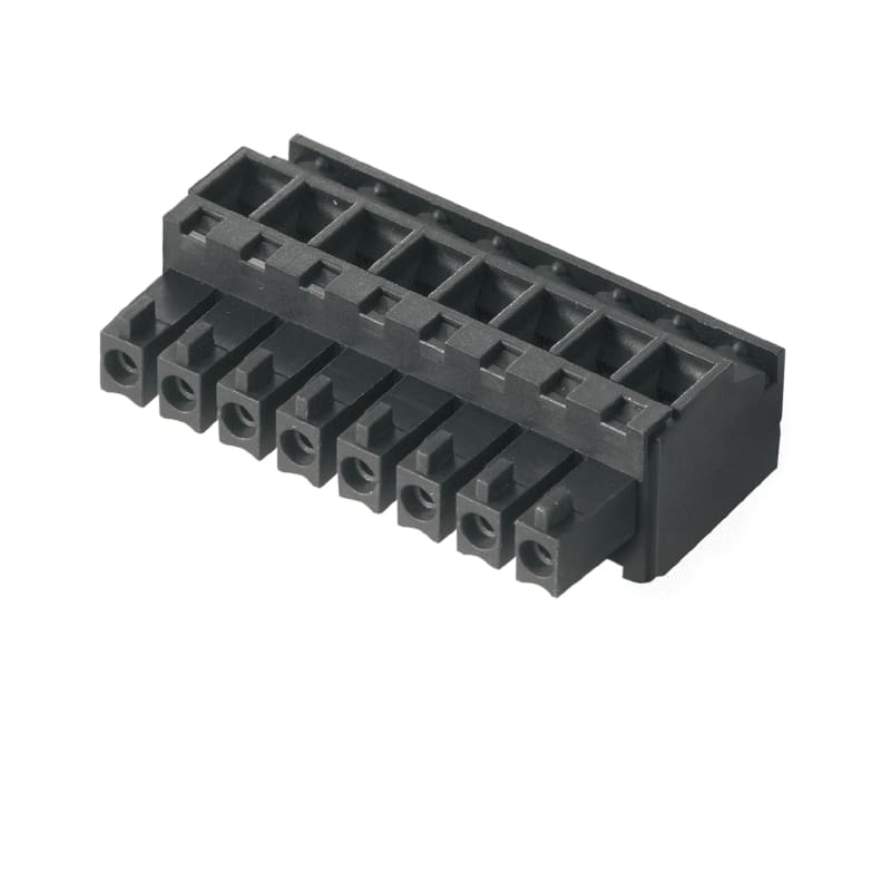 Weidmüller - BCZ 3.81/04/90 SN BK BX - Connecteurs pour CI pas < 5mm