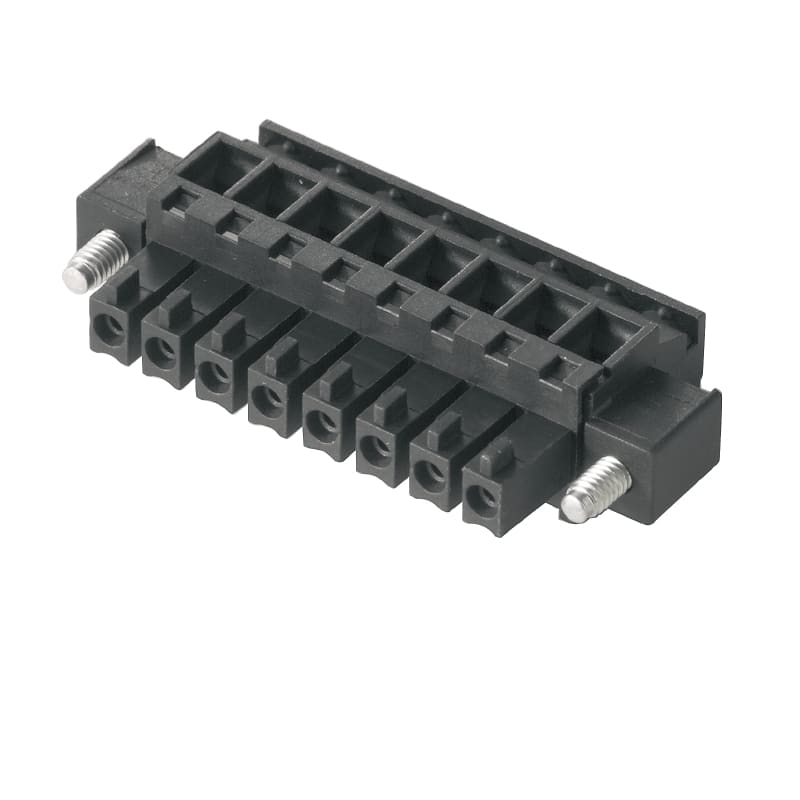 Weidmüller - BCZ 3.81/02/90F SN BK BX - Connecteurs pour CI pas < 5mm