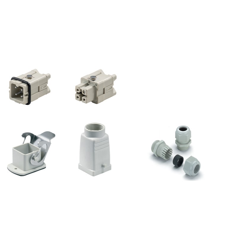Weidmüller - HDC-KIT-HA 03.301 M - CIE Connecteurs industriels étanches