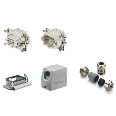 Weidmüller - HDC KIT HE 06.100 M - CIE Connecteurs industriels étanches - Gamme RockStar®