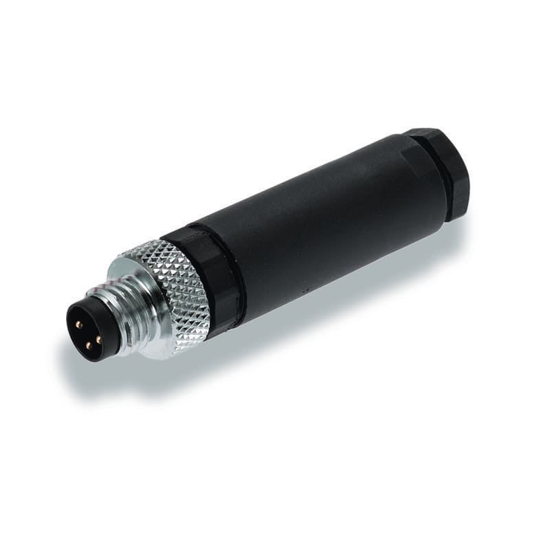 Weidmüller - Connecteur M8 - Mâle - Droit - 3 Pôles