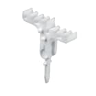 Weidmüller - Repérage de blocs de jonction, blanc, Pas en mm: 5.00, honrizontal et vertical R