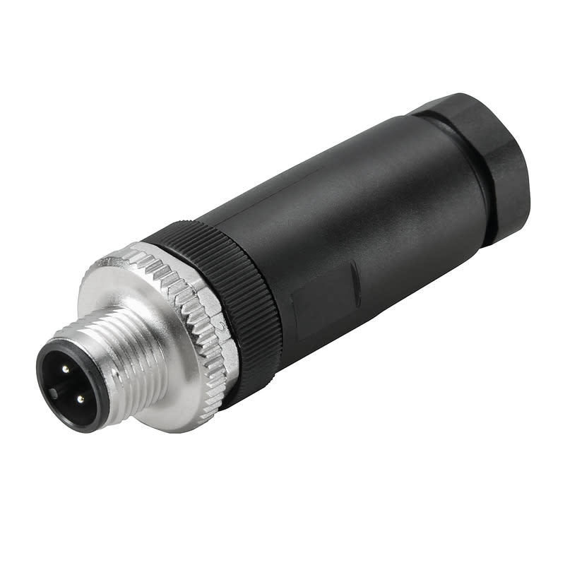 Weidmüller - Connecteur M12 - Mâle - Droit - 4 Pôles