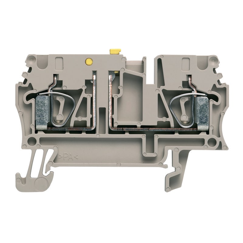 Weidmüller - Borne sectionnable, Raccordement à ressort, 2.5 mm², 500 V, 20 A, Beige, 2C