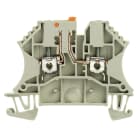 Weidmüller - Bornede test sectionnable, Vissé, Beige , 2.5 mm², 24 A, 500 V, 2 connexions