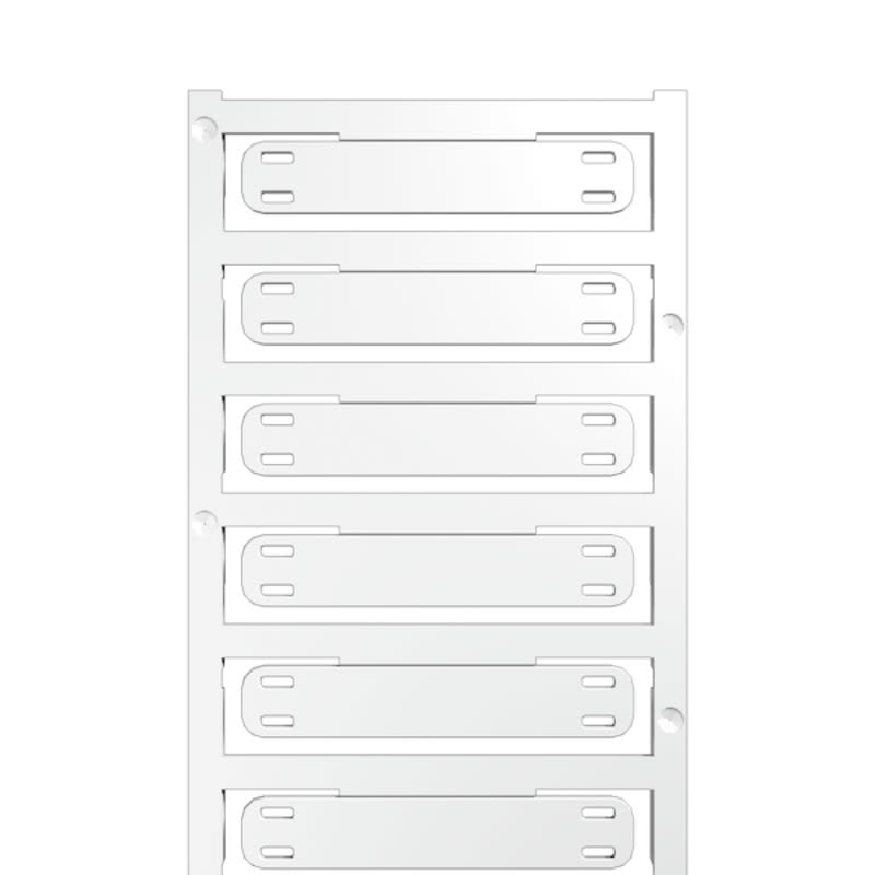 Weidmüller - SlimFix X, Repères de fils et de câbles, 7 - 40 mm, 60 x 11 mm, blanc