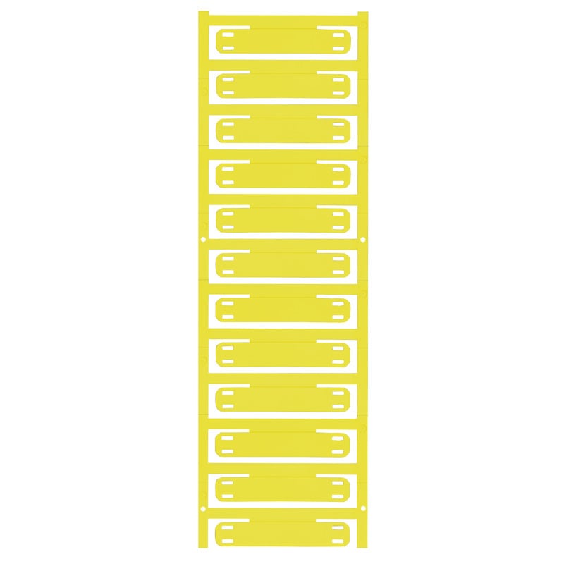 Weidmüller - SlimFix X, Repères de fils et de câbles, 7 - 40 mm, 60 x 11 mm, jaune