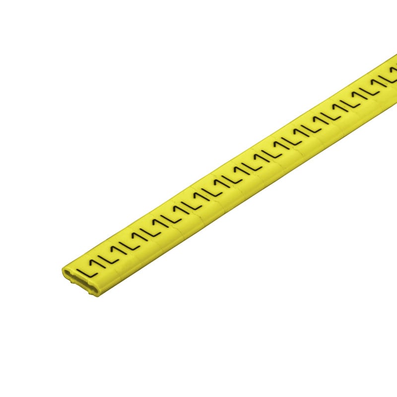 Weidmüller - Système de codage des câbles, jaune, Diamètre extérieur du conducteur:10 - 317 m