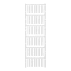 Weidmüller - TM-I, Repérages d'inserts, 30 x 4 mm, blanc