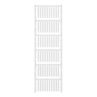 Weidmüller - TM-I, Repérages d'inserts, 30 x 4 mm, blanc