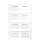 Weidmüller - Repérage d'appareillage, 15 x 27 mm, blanc, adhésif