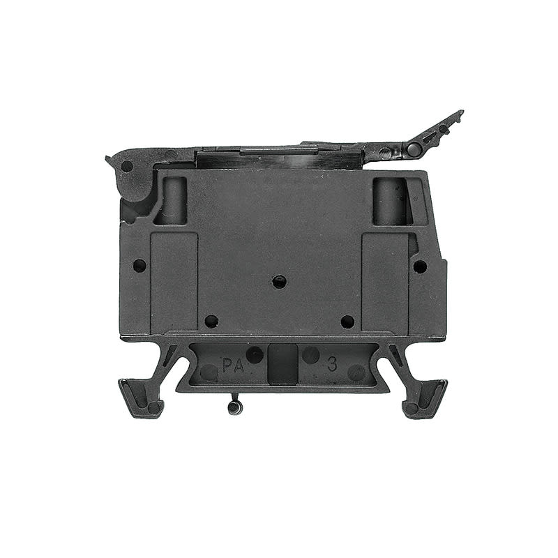 Weidmüller - Borne à fusible, Vissé, noir, 4 mm², 6.3 A, 500 V, 2 connexions