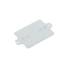 Weidmüller - Plaque de maintien (boîtier), Klippon K (boîtier vide en aluminium), Plaque de m