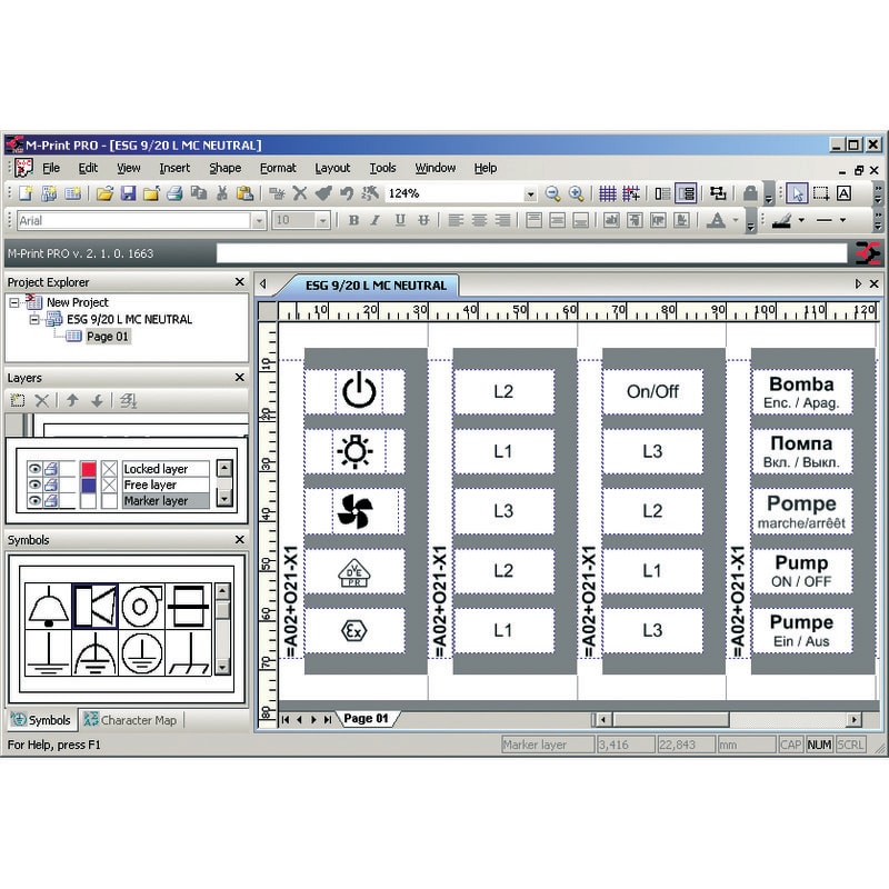 Weidmüller - M-PRINT PRO Accessoires Systèmes d'impression