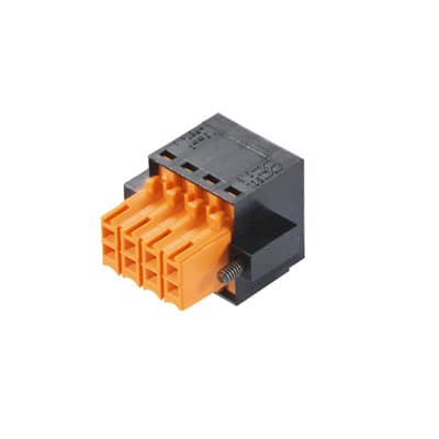Weidmüller - B2L 3.50/08/180FQV4 SN BK BX - Connecteurs pour CI pas < 5mm