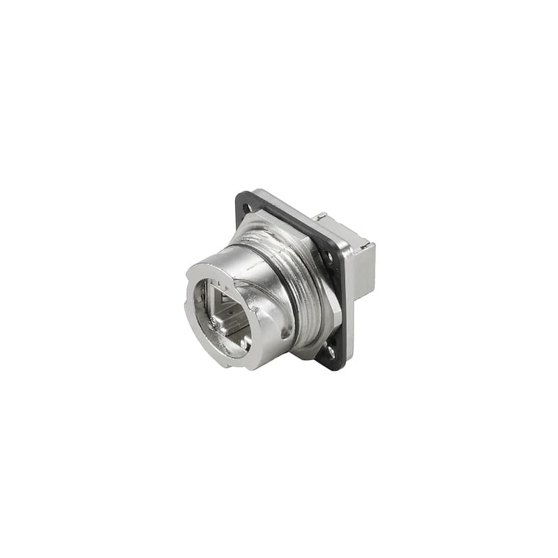 Weidmüller - Bride RJ45, IP67, Variante 1 métallique, prolongateur RJ45 / RJ45, Cat.6A