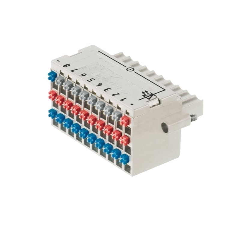 Weidmüller - BL-I/O 3.50/30F PNP LED SN LTGY BX - Connecteurs pour CI pas < 5mm