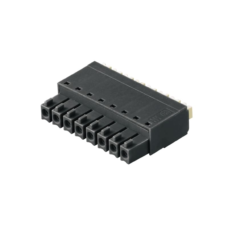 Weidmüller - BCF 3.81/06/180 SN BK BX SO - Connecteurs pour CI pas < 5mm