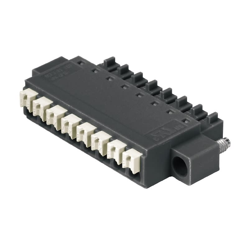 Weidmüller - BCF 3.81/07/180F SN BK BX PRT - Connecteurs pour CI pas < 5mm