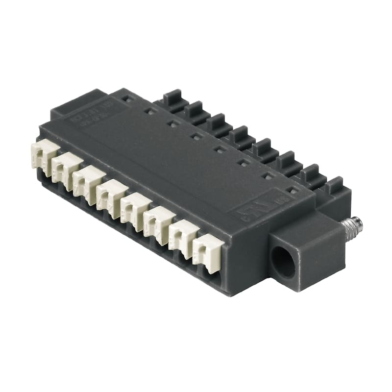 Weidmüller - BCF 3.81/08/180F SN BK BX SO - Connecteurs pour CI pas < 5mm