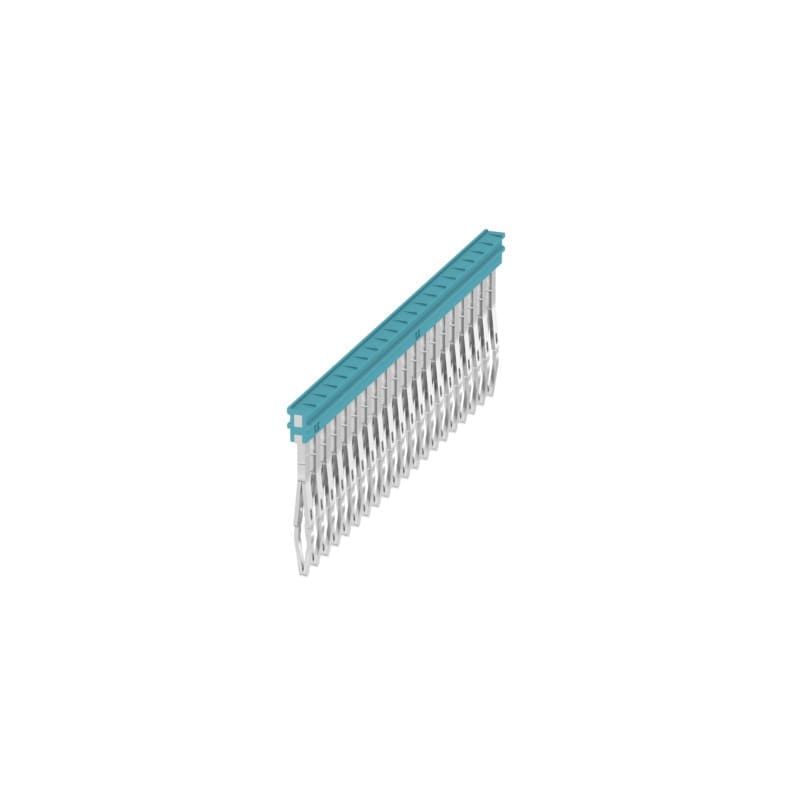 Weidmüller - Connexion transversale bleue, 17.5 A, Nombre de pôles: 20, Pas: 3.50mm