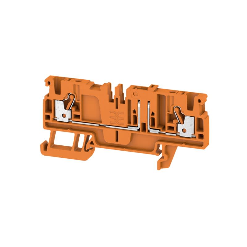 Weidmüller - Borne sectionnable, PUSH IN, 2.5 mm², 500 V, 20 A, Orange