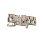 Weidmüller - Borne sectionnable, PUSH IN, 2.5 mm², 500 V, 20 A, Beige