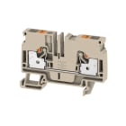 Weidmüller - Borne, PUSH IN, 6 mm², 800 V, 41 A, Beige