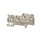 Weidmüller - Borne , PUSH IN, 1.5 mm², 250 V, 13.5 A, Beige