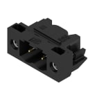 Weidmüller - SL-SMT 5.08HC/02/90LF 1.5 AU BK RL - Connecteurs pour CI pas < 5mm