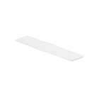 Weidmüller - TM-I, Repérages d'inserts, 20 x 4 mm, blanc