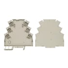 Weidmüller - MHZ 6 Boitiers électronique (vides) Boîtier de rail support DIN (petit boîtier),