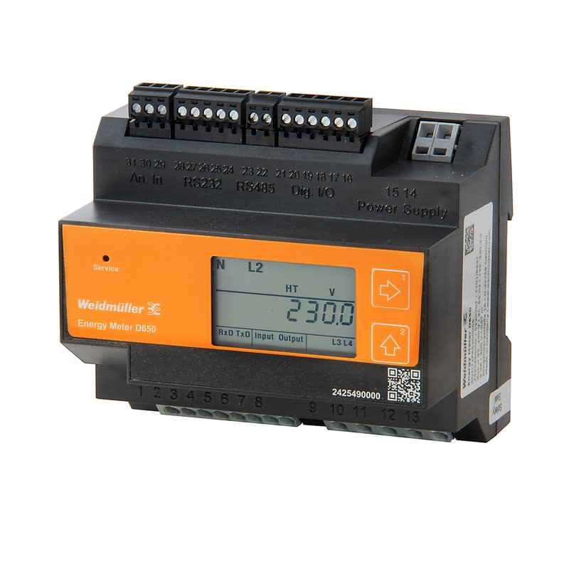 Weidmüller - ENERGY METER D650 - Software and engineering