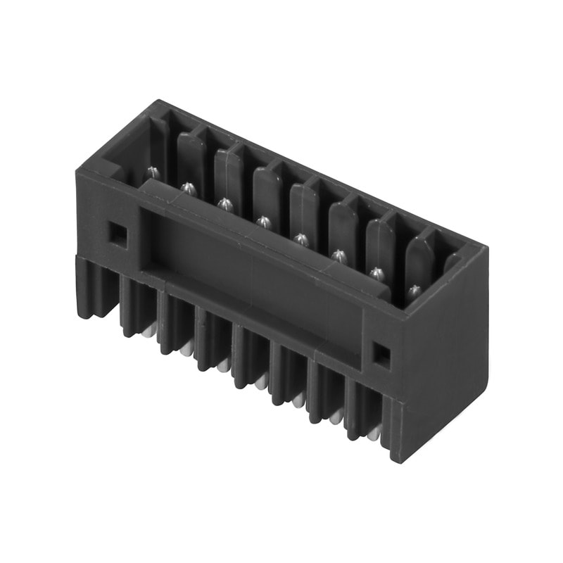 Weidmüller - SL 2.50/09/180G 3.2SN BK BX - Connecteurs pour CI pas < 5mm