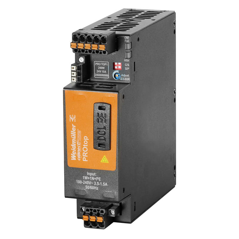 Weidmüller - Alimentation monophasée PRO TOP1 240W 24V 10A