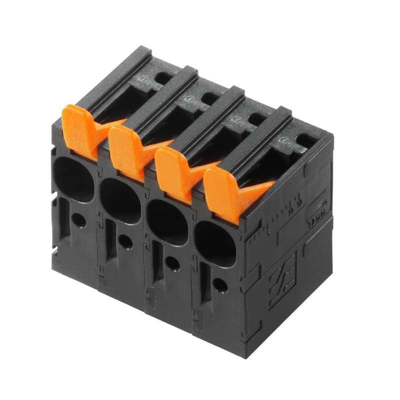 Weidmüller - Blocs de jonction de puissance pour CI pas 6mm ou >