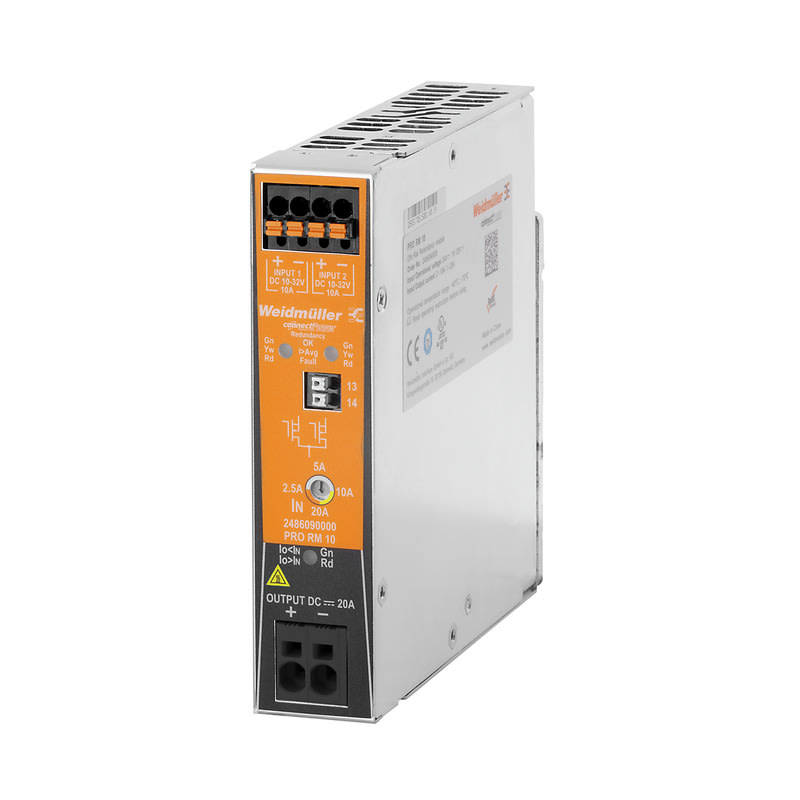 Weidmüller - Module de redondance 24V DC, Courant de sortie max : 24A