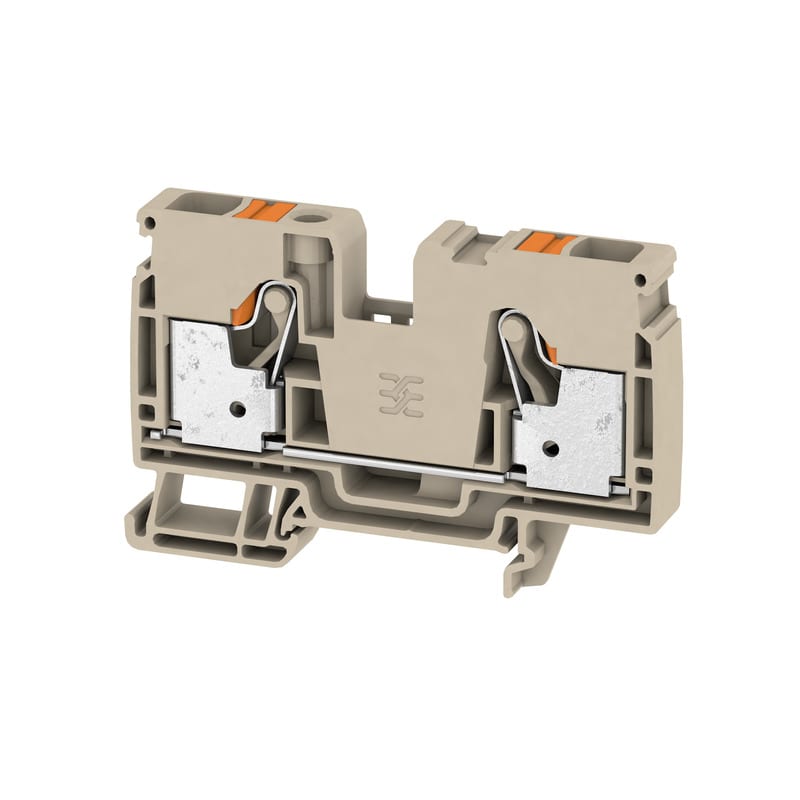 Weidmüller - Borne, PUSH IN, 10 mm², 1000 V, 57 A, Beige