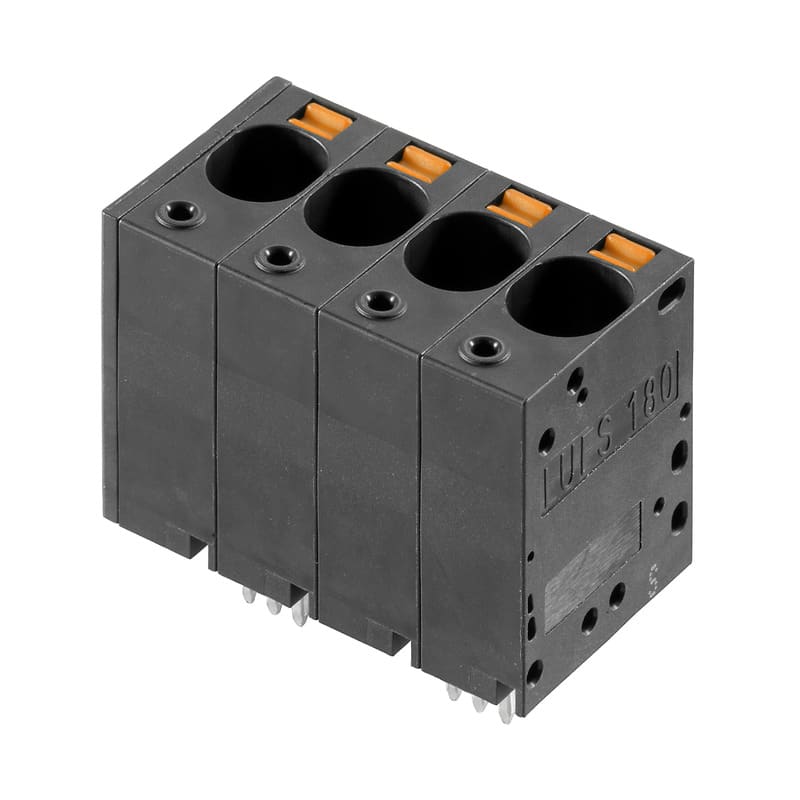 Weidmüller - Blocs de jonction de puissance pour CI pas 6mm ou >