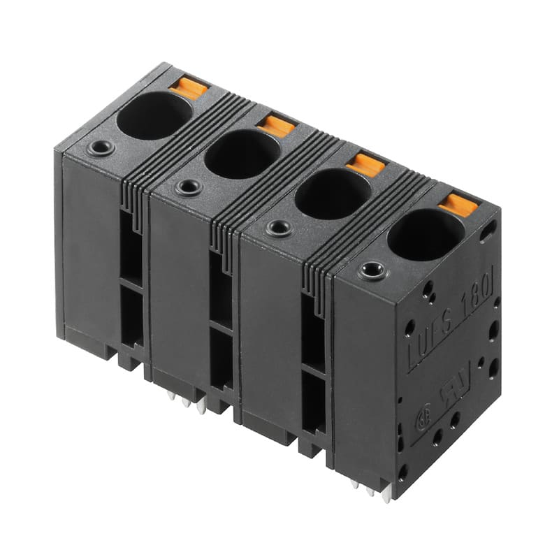 Weidmüller - Blocs de jonction de puissance pour CI pas 6mm ou >