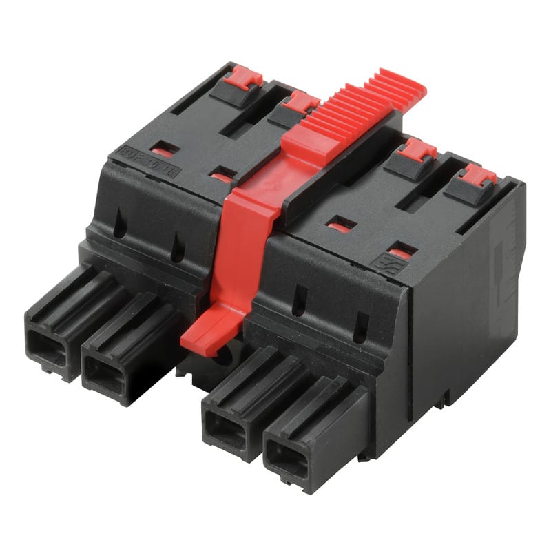 Weidmüller - Connecteurs de puissance pour CI pas 7,62 mm, ou>