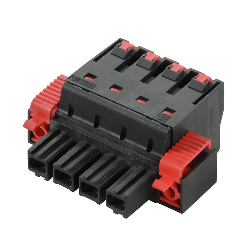 Weidmüller - Connecteurs de puissance pour CI pas 7,62 mm, ou>